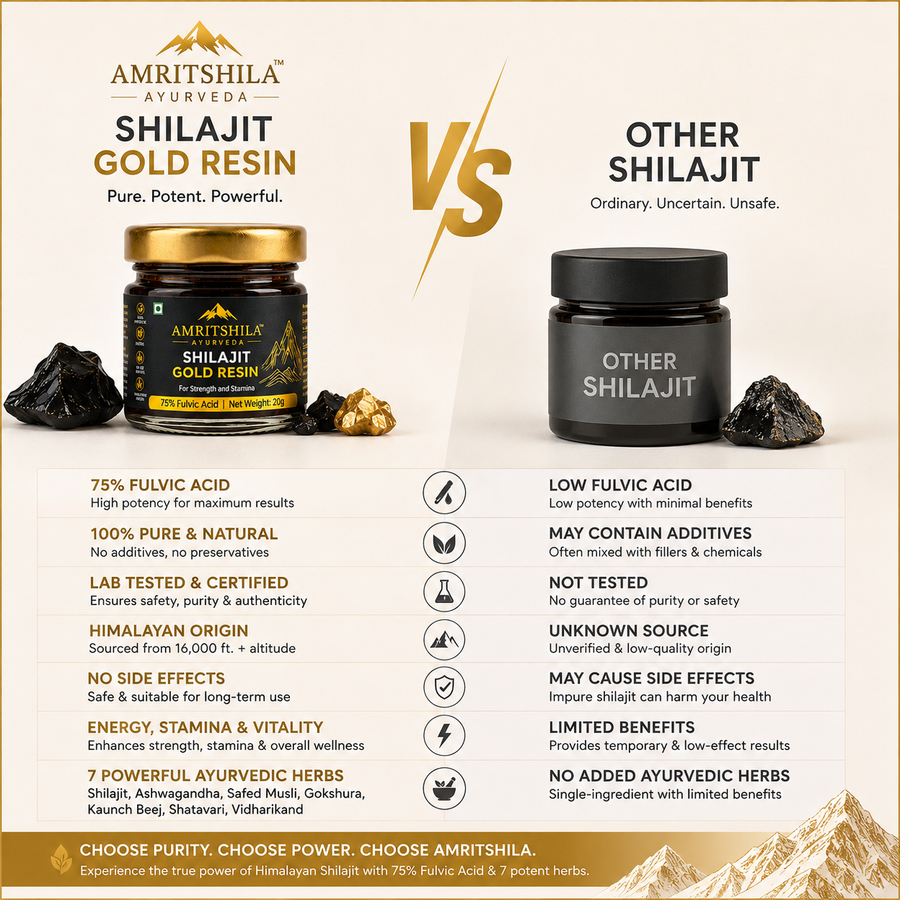 Amritshila Himalayan Shilajit Resin