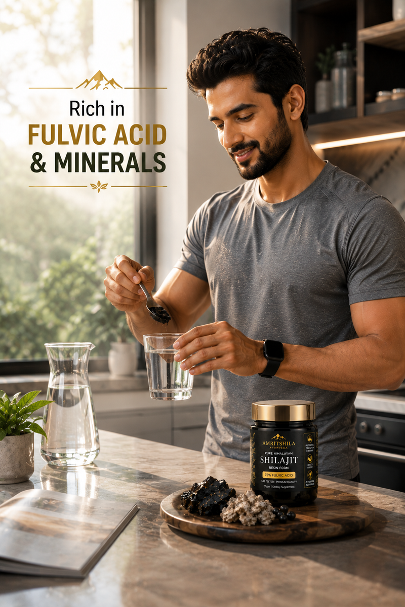 Rich in Fulvic Acid & Minerals