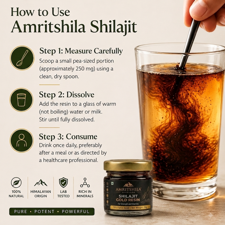 Amritshila Himalayan Shilajit Resin